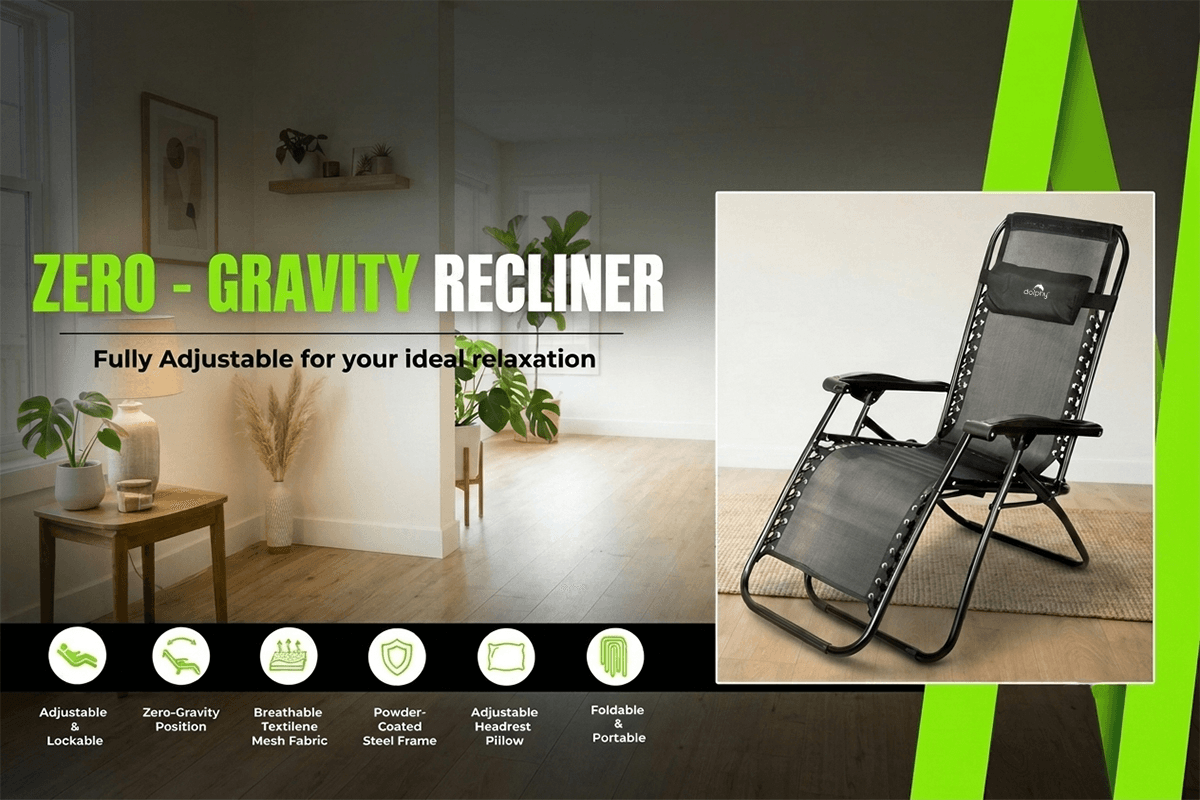 Zero Gravity Recliner Chair for Ideal Relaxation