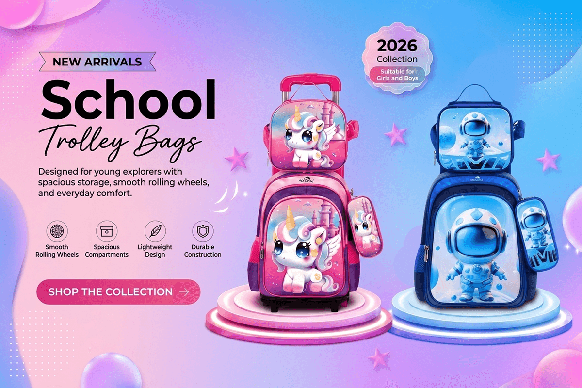 New Arrival School Trolley Bag