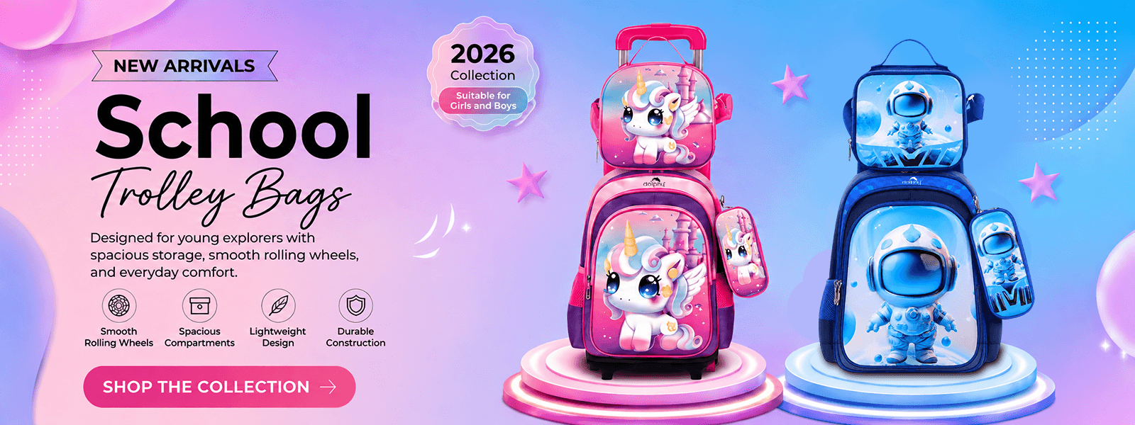 New Arrival School Trolley Bag