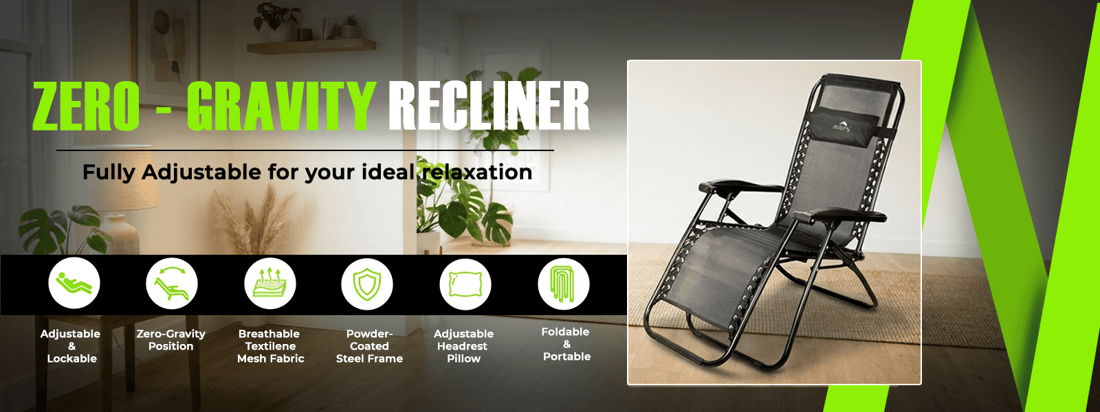 Zero Gravity Recliner Chair for Ideal Relaxation